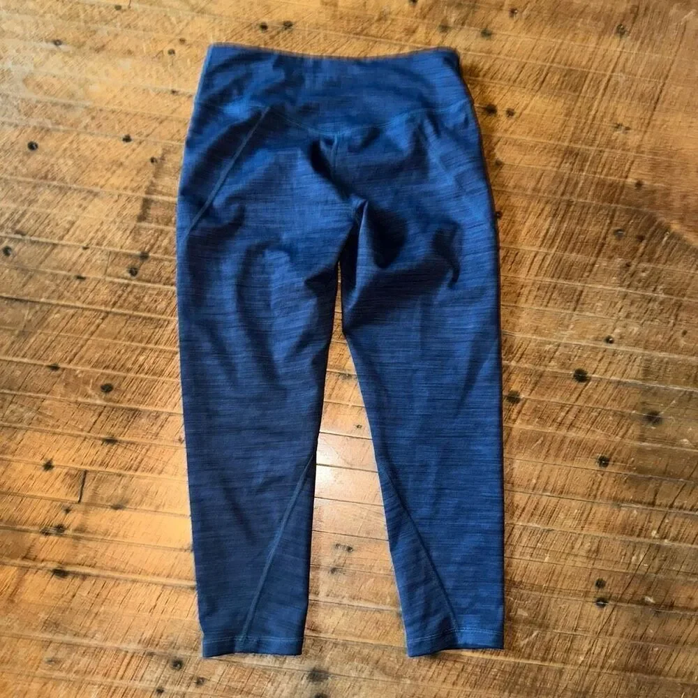 Patagonia heathered blue athletic M high impact leggings